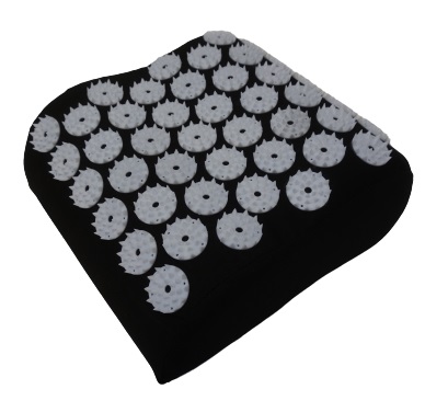 Spike Pillow, Black 23x23x11 cm